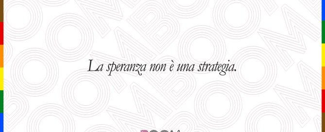 La speranza non è una strategia