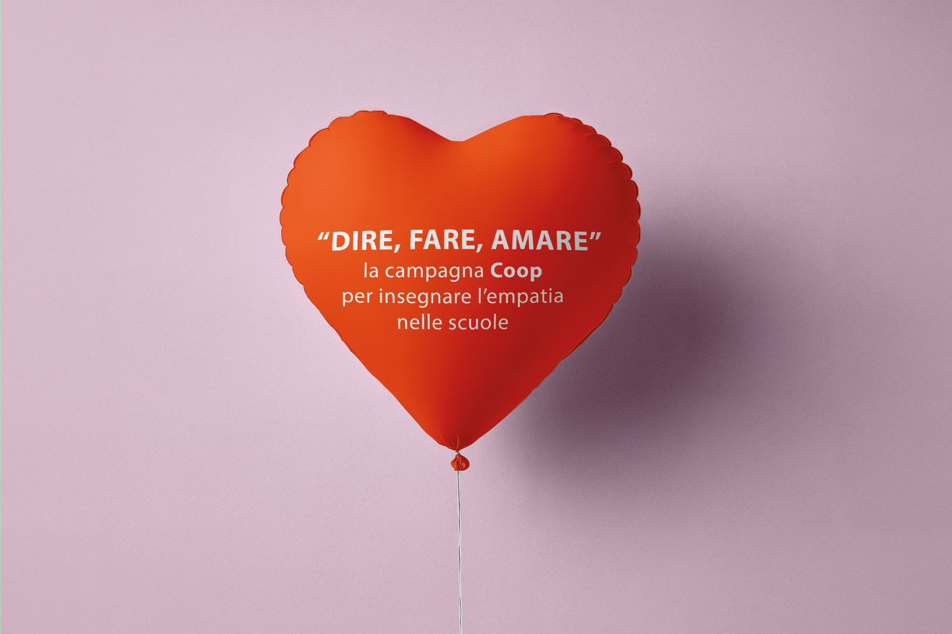 “Dire, fare, amare”: la campagna Coop per insegnare l’empatia nelle scuole