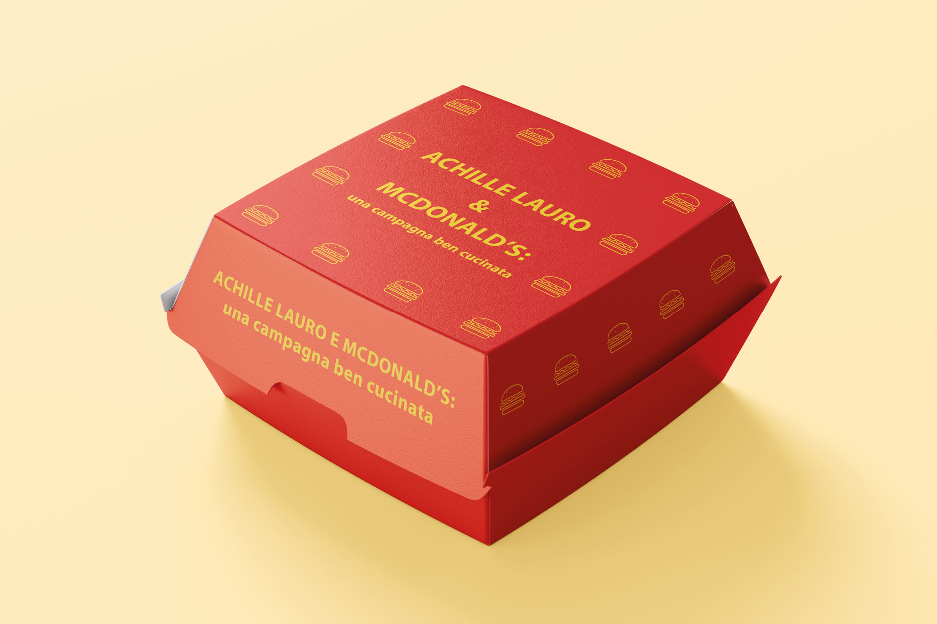 Achille Lauro e McDonald’s: una campagna ben cucinata