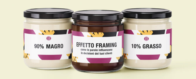 Effetto Framing: come le parole influenzano le decisioni dei tuoi clienti